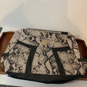 Niche Prima Bag “Valerie” Shell Snakeskin